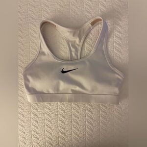 Nike Women's XS White Dry Fit Razorback Sports Bra